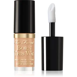 Too Faced Born This Way Super Coverage Multi-Use Concealer Travel Size dolgoobstojni korektor za polno prekrivanje odtenek Light Beige 2 ml