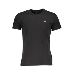 LA MARTINA MEN'S SHORT SLEEVE T-SHIRT BLACK