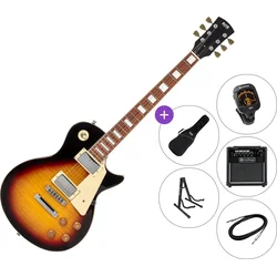 PSD Guitars LSP-100 SET Sunburst Električna kitara