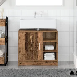 Kupaonski ormar Staro drvo 63 x 29 x 55 cm Konstruirano drvo