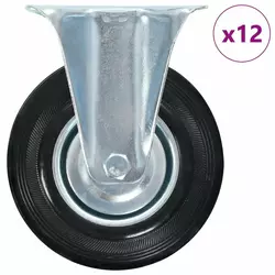 Fiksni kotačići 12 kom 125 mm