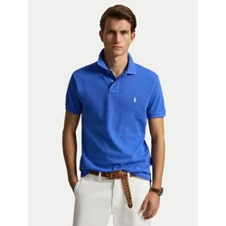 Polo Ralph Lauren POLO AJUSTE SLIM FIT EN COTON BASIC MESH Modra
