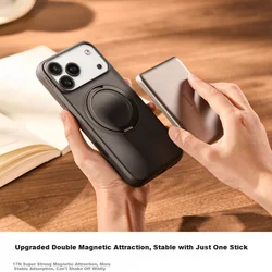 Torras Maska za mobilni telefon iPhone 17 Pro, Crna