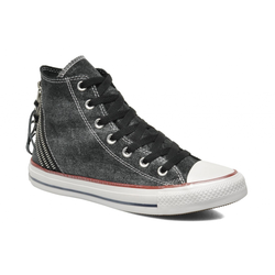 CONVERSE ženske cipele CHUCK TAYLOR SPARKLE WASH TRI ZIP HI crne