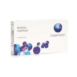 CooperVision Biofinity Multifokalne (6 leč) Dioptrija: -8, Ukrivljenost: 8.6, Premer: 14