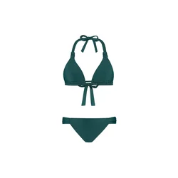 Shiwi Bikini Bibi temno zelena