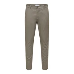 Only & Sons Chino hlače ONSLOOM temno siva