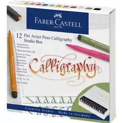 Kaligrafska peresa Faber-Castell Pitt/studio box 12 kos.