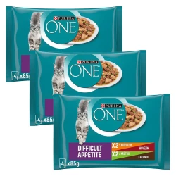 PURINA ONE Difficult Appetite 12 x 85 g