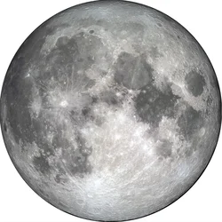 Slika o 70 cm The Moon – Malerifabrikken