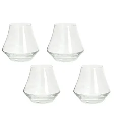 shumee KOMPLET 4 KOZARCEV Arome 290 ml 9x9 cm prozoren kozarec