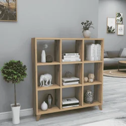 Polica Loft sa 9 otvorenih pregrada, 88,4 cm