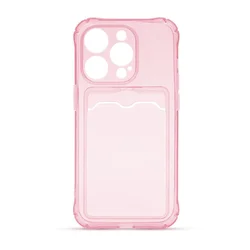 Maska za telefon WALLET za Iphone 14 Pro, Roze