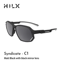 Hilx Unisex naočare za sunce, Crne