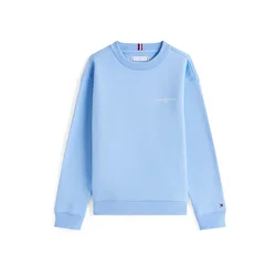 TOMMY HILFIGER Majica nebeško modra/bela