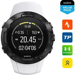 SUUNTO pametna ura 5 G1 SS050446000, bela-črna