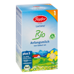 Topfer Lactana BIO 1 početna mliječna hrana 0mj+