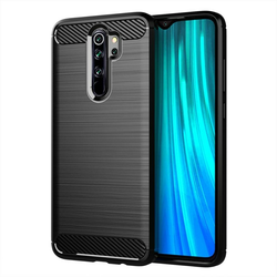 Silikonski ovitek/etui za Xiaomi Redmi Note 8 Pro Črn