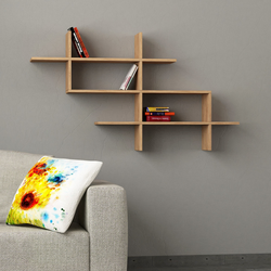 Conceptum Hypnose Polica 150x82x22cm Hrast
