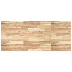 Ploča za radni stol neobrađena 120x60x2 cm od bagremovog drva