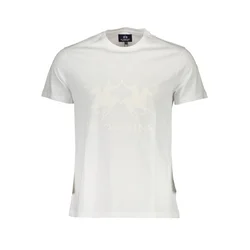 LA MARTINA MEN'S SHORT SLEEVE T-SHIRT WHITE