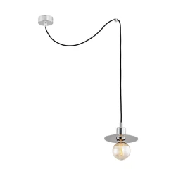 Argon 3836 - Luster na sajli CORSO 1xE27/15W/230V sjajni hrom