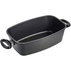 Roast pan, aluminum, 33 x 21 cm - AMT Gastroguss