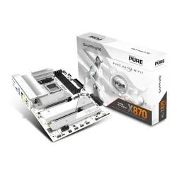 slomart Sapphire PURE X870A WIFI7 matična plošča AM5, 4x DDR5, mATX
