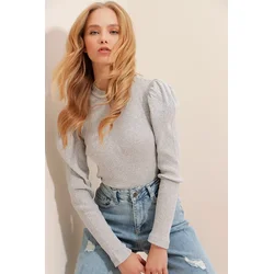Trend Alacati Stili Ženska bluza ALC-X5042, Siva