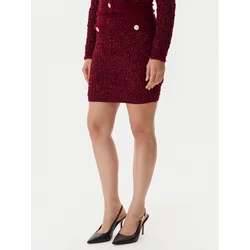 Guess Ravno krilo W5BD1X Z4090 Rdeča Slim Fit