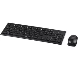 Hama desktop set bežični Cortino crni