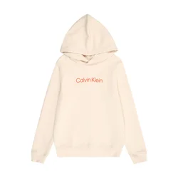 Calvin Klein Jeans Majica svetlo bež/rdeča