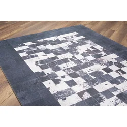 Conceptum Hypnose Tepih Jazz -AL 155, 140x190 cm, Sivo-beli