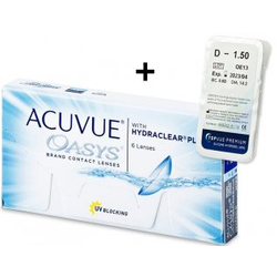 Acuvue Oasys (6 kom leća) + TopVue Premium (1 kom leća)