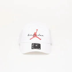 Čepica Jordan Club Cap Unstructured Adjustable Hat White/ Black/ University Red L/XL