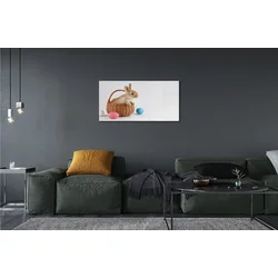 tulup.si Steklena slika Kunce jajca 100x50 cm 2 obešalnika