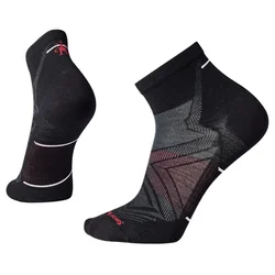 Moške nogavice Smartwool Run Zero Cushion Ankle Black M