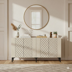 Hanah Home Komoda Resso 150, Bež