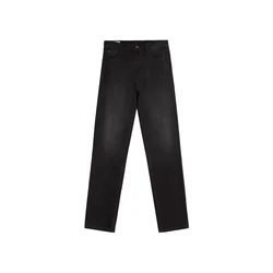 Bershka Kavbojke črna