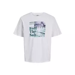 JJ Rebel Muška majica 12290845, Bela