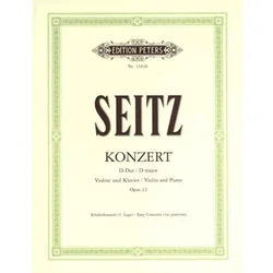 SEITZ:KONZERT D-DUR OP.22 VIOLIN