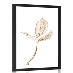 Plakat s paspartujem dovršenost lista - 30x45 no frame