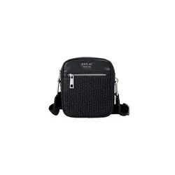 REPLAY Manja crossbody torbica s utisnutim monogramom