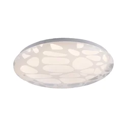 JUST LIGHT. 14009-16 - LED prigušiva stropna svetiljka ART PLAFO LED/20W/230V bela + daljinski upravljač