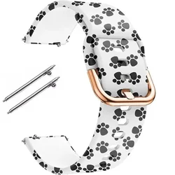 GS Univerzalni silikonski trak 20 mm, odtis šape