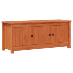 Vidaxl omara za čevlje Voskan Rjava 110 x 38 x 45,5 cm