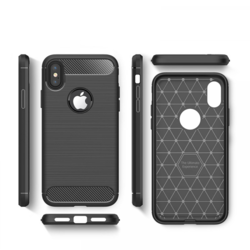 Maska Silicone Defender za Samsung A8 Plus/A730 (2018) crveni.