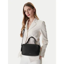 Ročna torba Furla Double Mini WE00870 BX3036 KH O6000 Črna