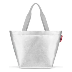 Reisenthel Shopper M Silver crackle