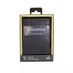 Guiness Novčanik muški kožni JBGNW07 sa RFID zaštitom 120x90x20 crna ( 16NMBG07B )